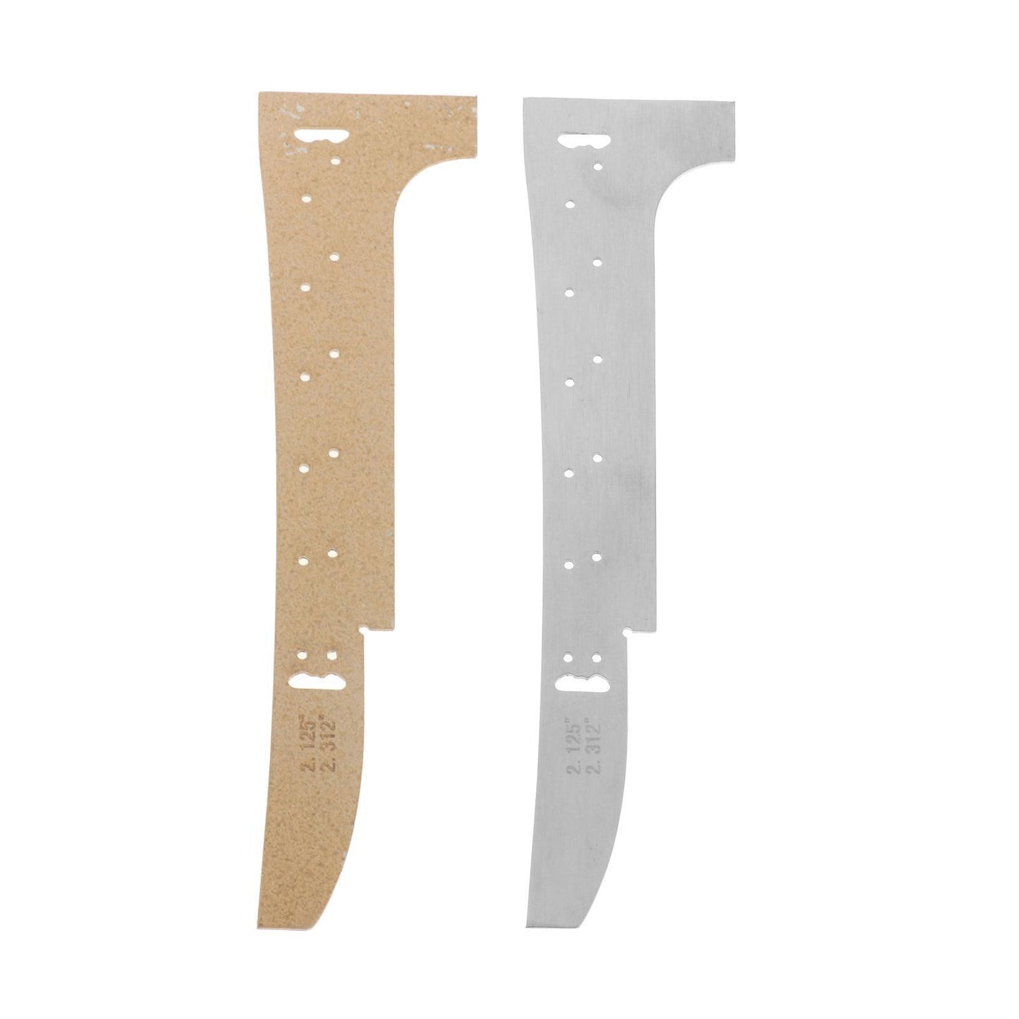 Guitar Luthiers Tool Fretboards Ruler for Electric Guitar Bass Accessories Golden
