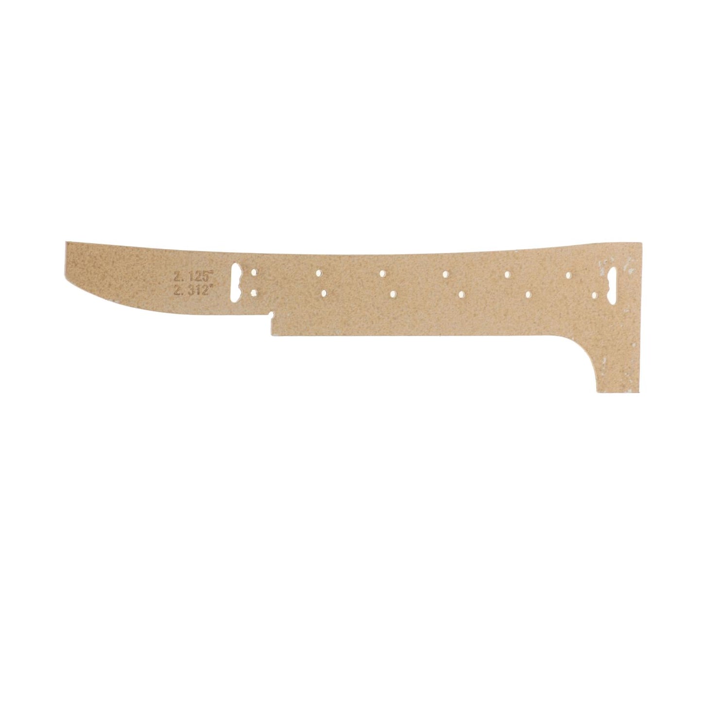 Guitar Luthiers Tool Fretboards Ruler for Electric Guitar Bass Accessories Golden