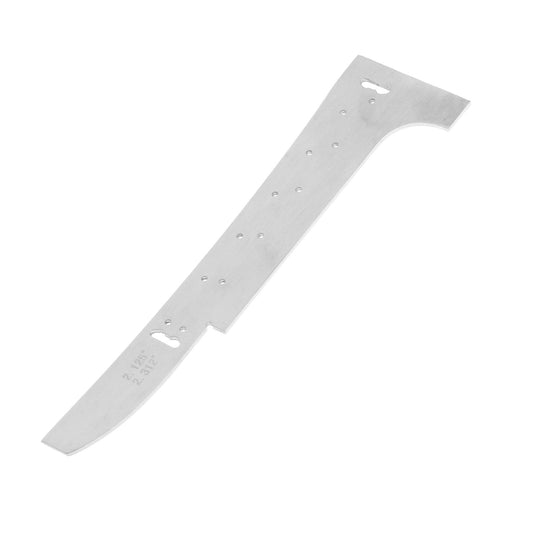 Guitar Luthiers Tool Fretboards Ruler for Electric Guitar Bass Accessories Silver