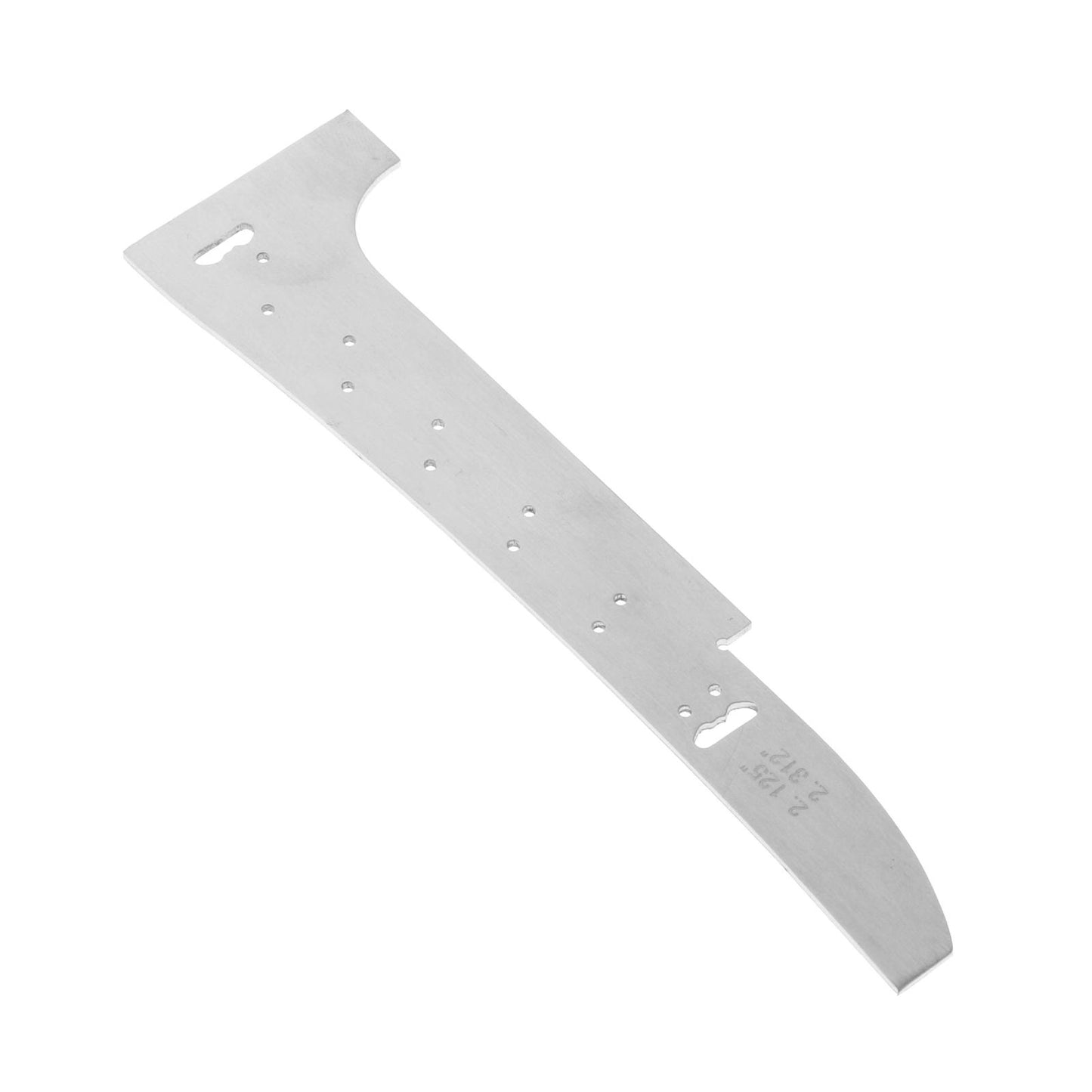 Guitar Luthiers Tool Fretboards Ruler for Electric Guitar Bass Accessories Silver