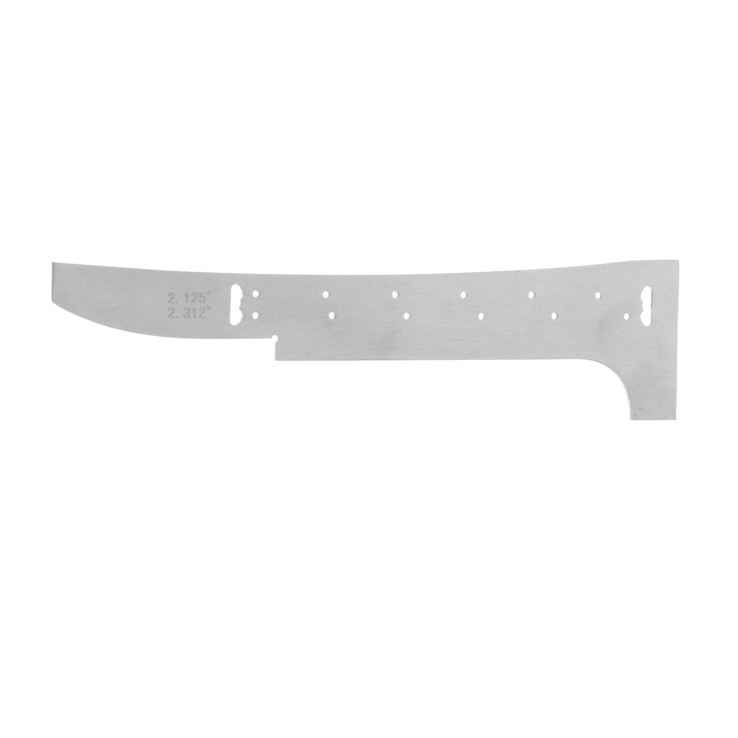 Guitar Luthiers Tool Fretboards Ruler for Electric Guitar Bass Accessories Silver