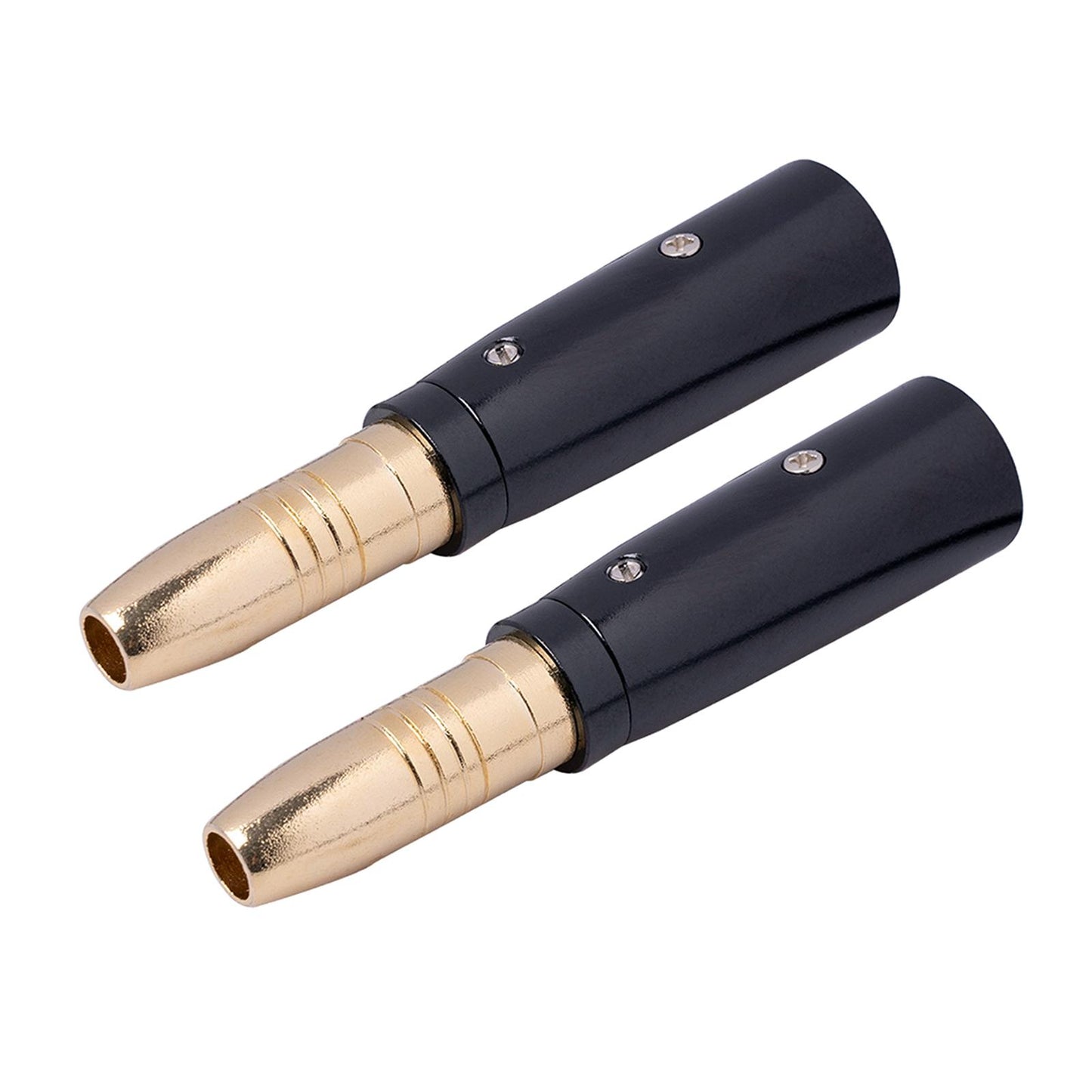 2x 3pin XLR Male to 1/4" 6.35mm Female Stereo Audio Cable Microphone Adapter