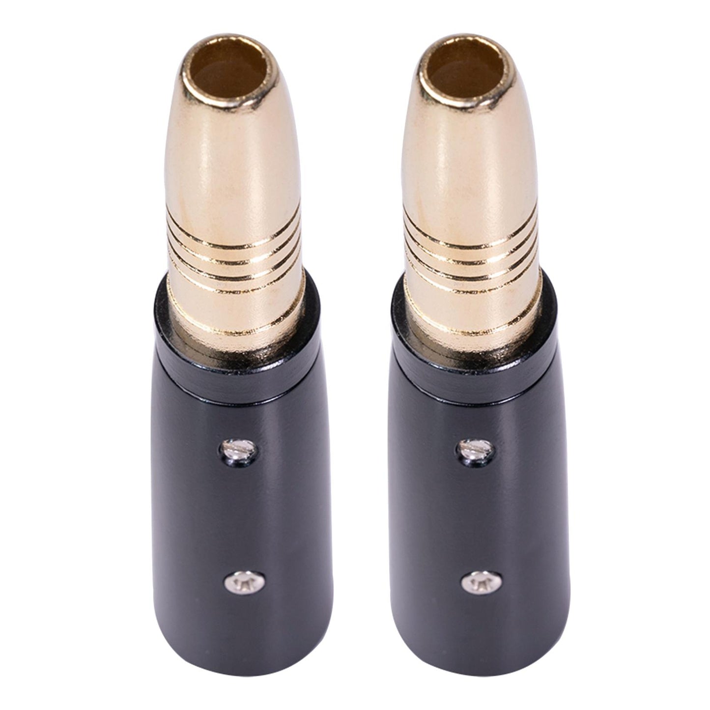 2x 3pin XLR Male to 1/4" 6.35mm Female Stereo Audio Cable Microphone Adapter