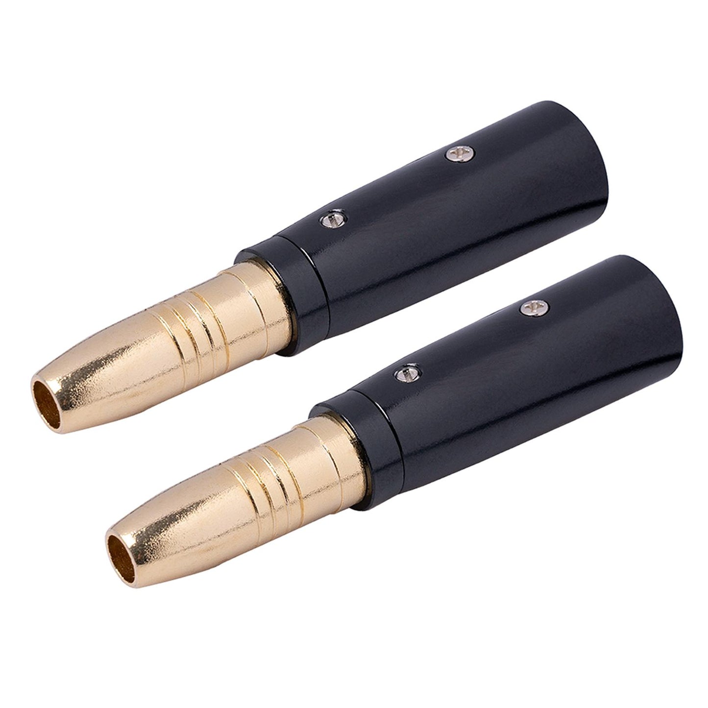 2x 3pin XLR Male to 1/4" 6.35mm Female Stereo Audio Cable Microphone Adapter