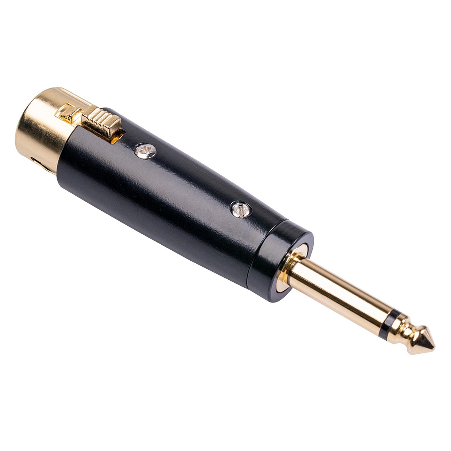 2x 3pin XLR Female to 1/4" 6.35mm Mono Male Audio Cable Microphone Adapter