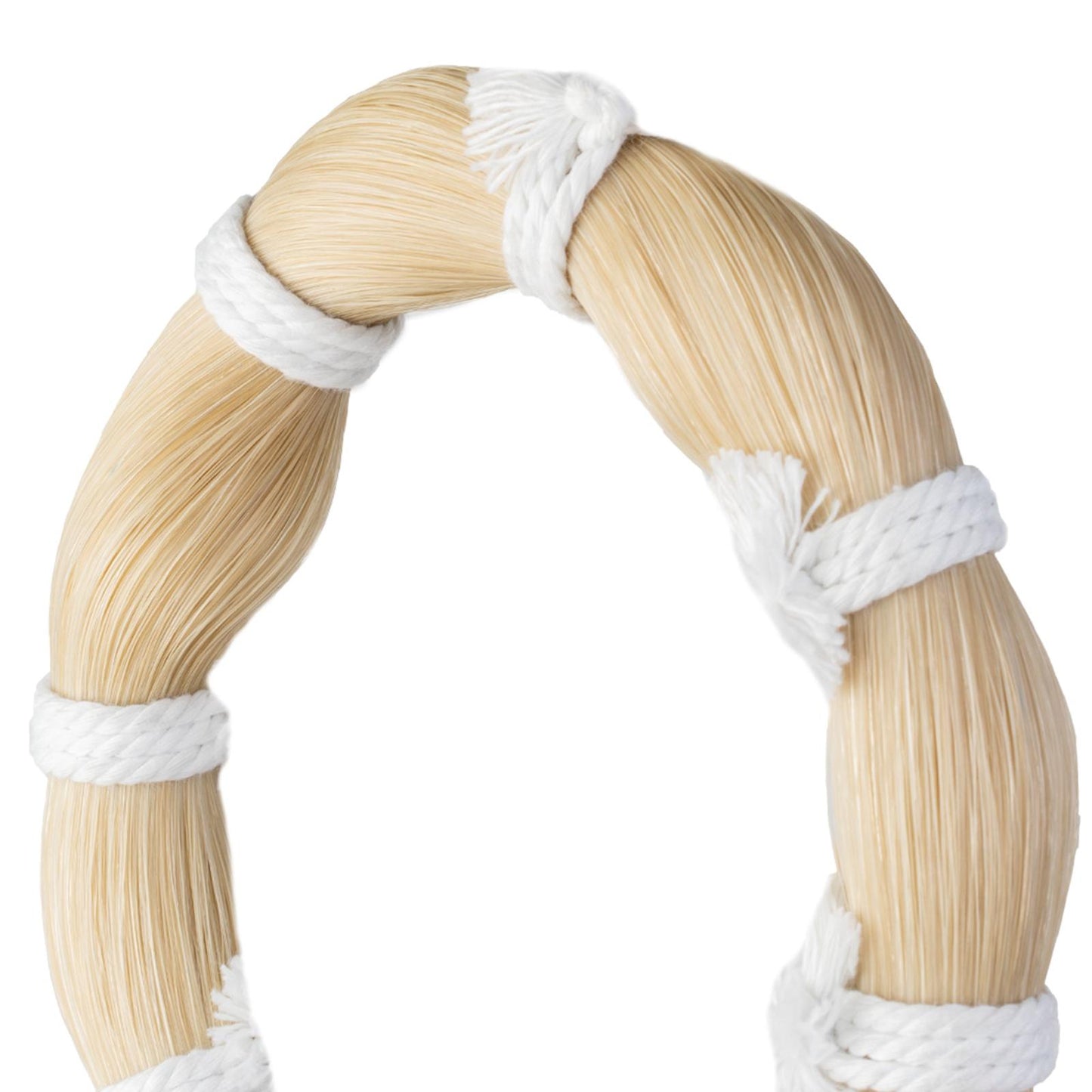 Natural Mongolian Horse Hair Bows for 1/8 Violin Cello Accessories White