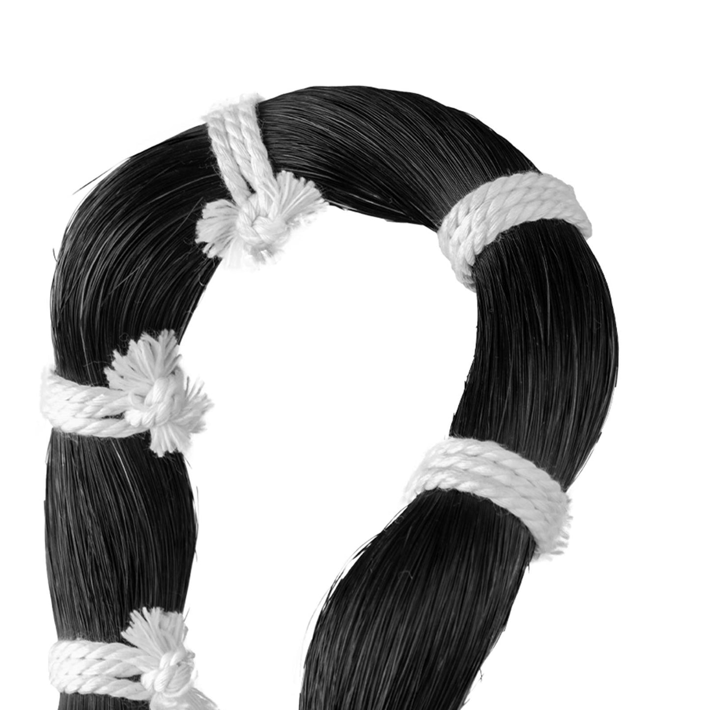 Natural Mongolian Horse Hair Bows for 1/8 Violin Cello Accessories Black
