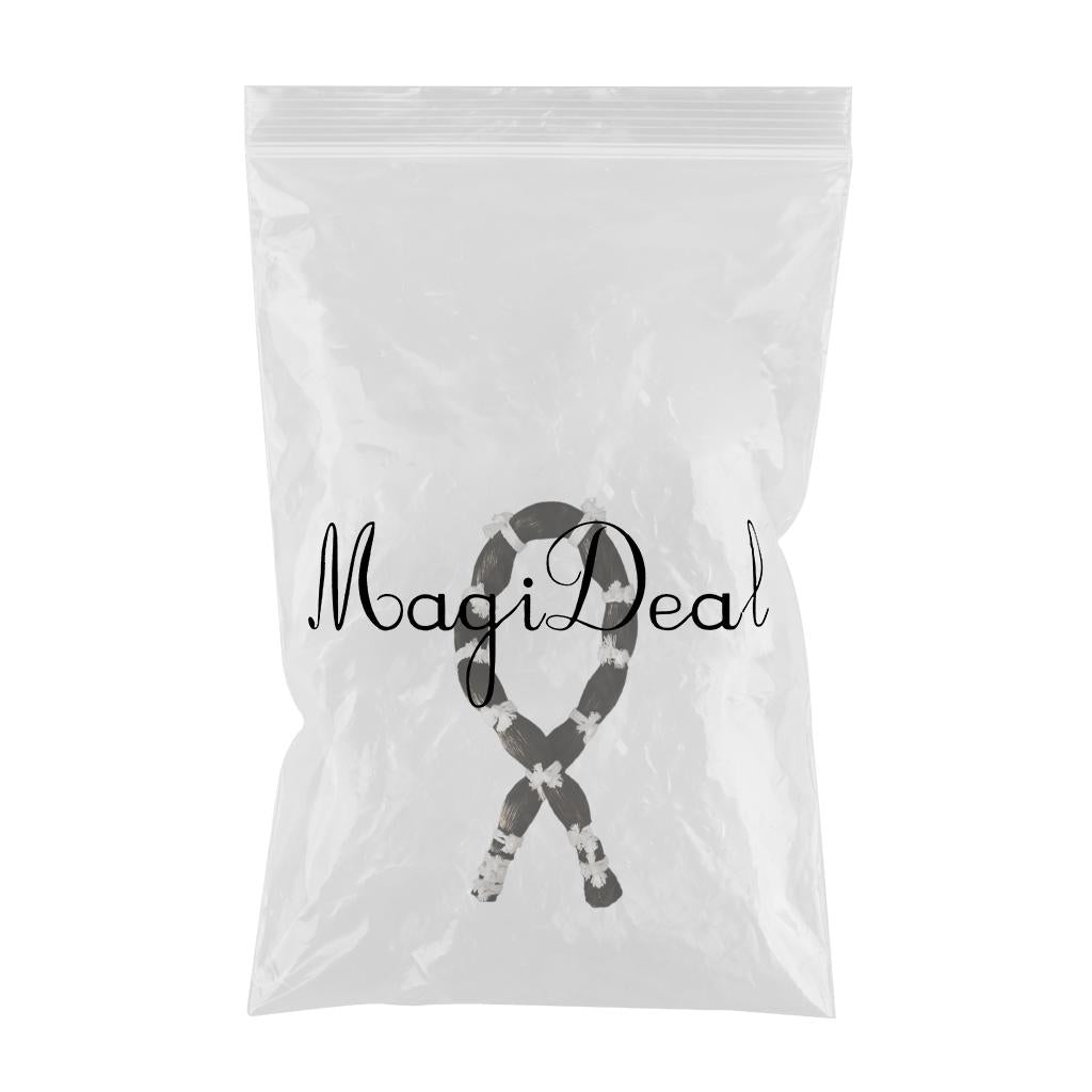 Natural Mongolian Horse Hair Bows for 1/8 Violin Cello Accessories Black