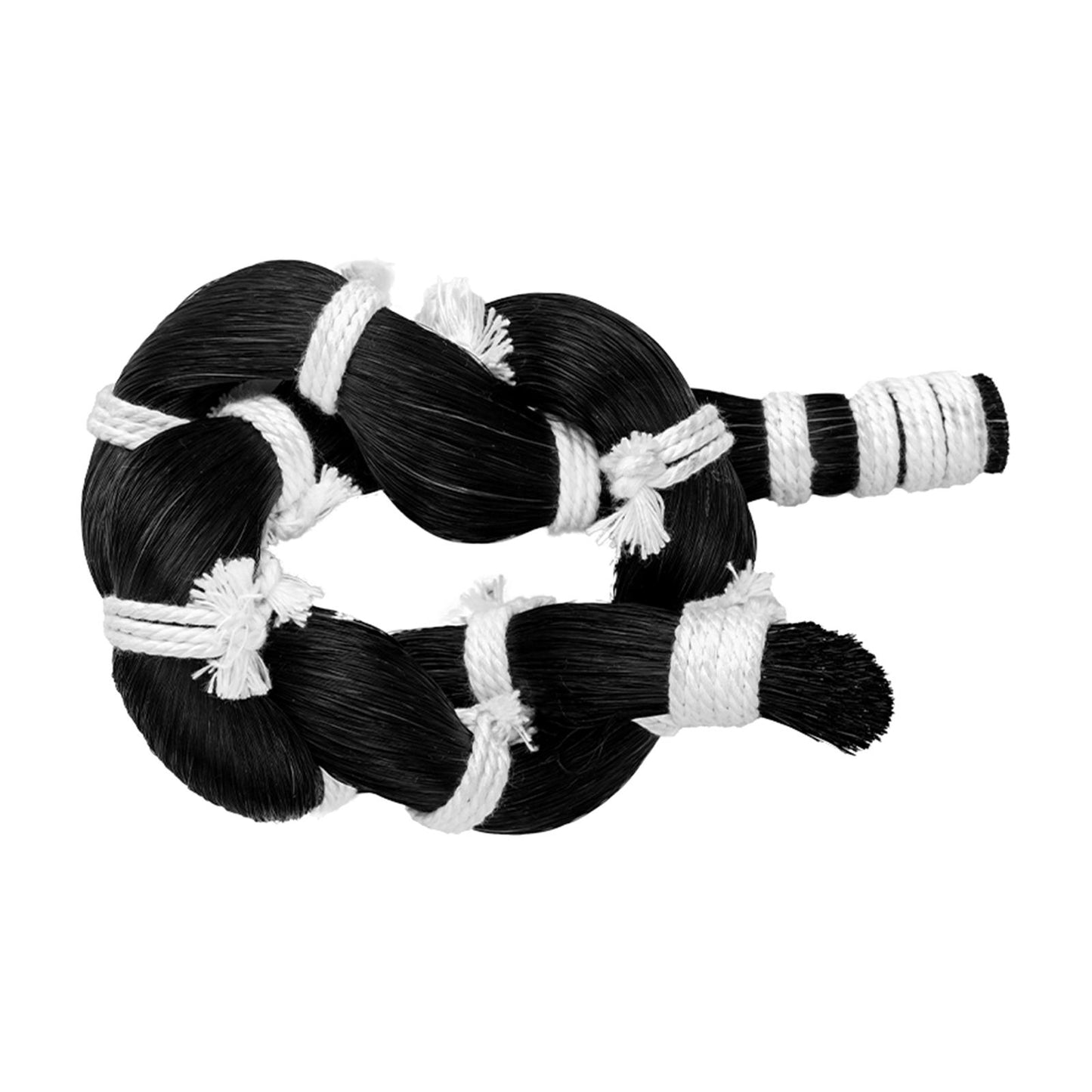 Natural Mongolian Horse Hair Bows for 1/8 Violin Cello Accessories Black