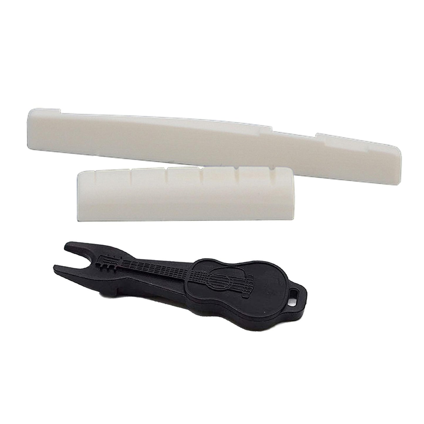 6pcs Guitar Bridge Pins Guitars Nails End Screw Guitar Saddle Pin Puller