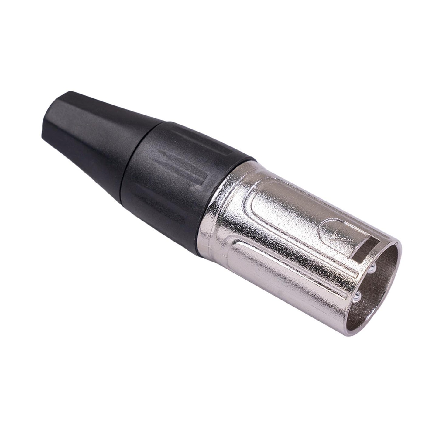 3 Pin XLR Solder Type Connector 5 Male and 5 Female Plug Cable Connector Black