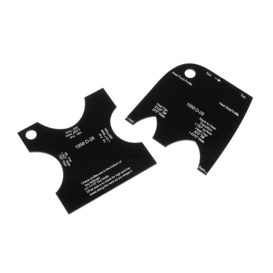 Guitar Neck Mold Template Reference Repair Leveling Luthier 1958 D-28