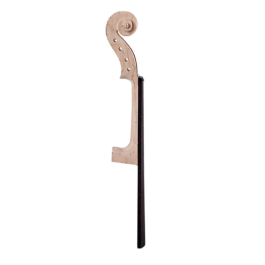 4/4 Size Violin Neck Kit Maple/Ebony for Violin Fiddle Luthier Supplies