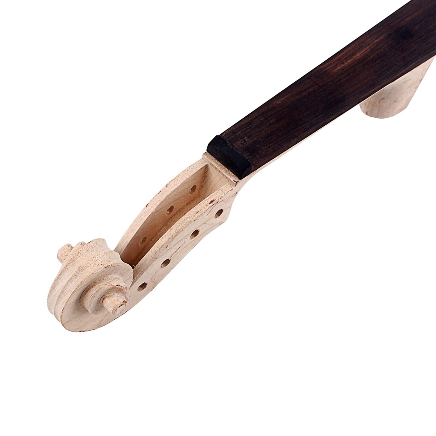4/4 Size Violin Neck Kit Maple/Ebony for Violin Fiddle Luthier Supplies