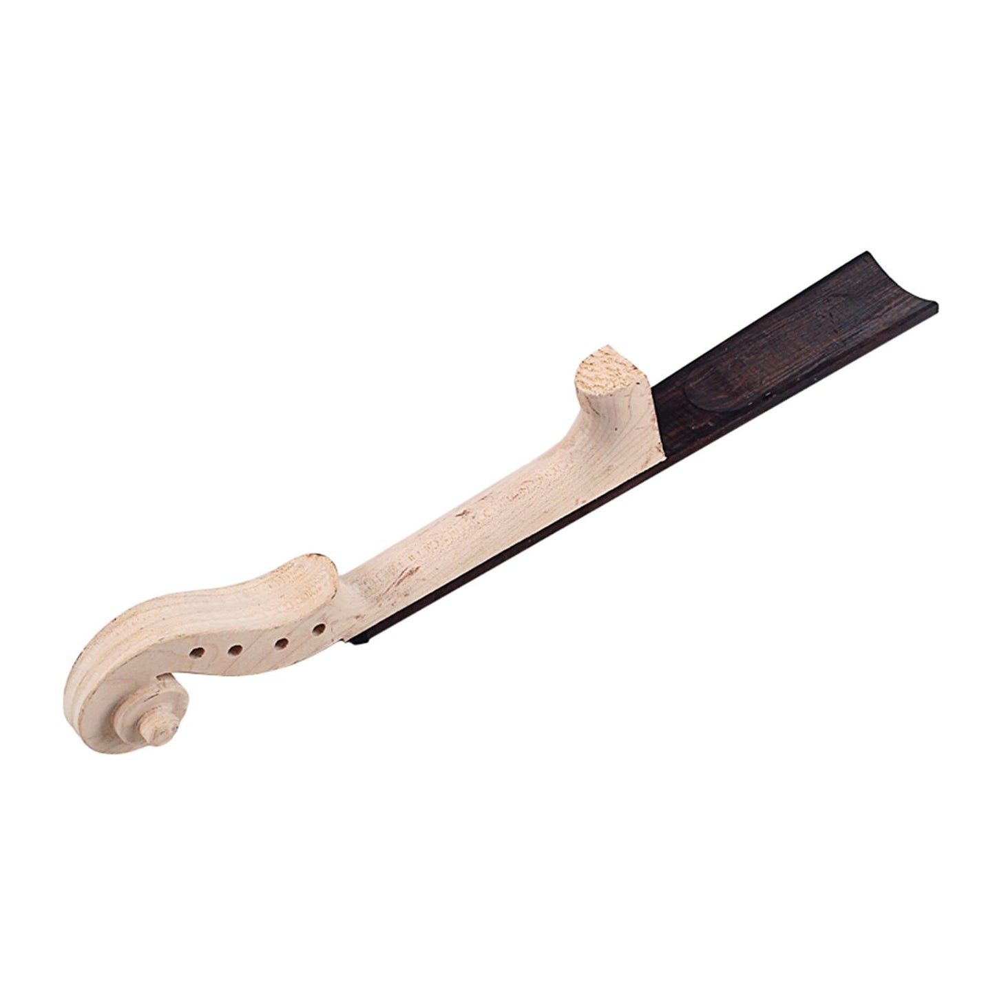 4/4 Size Violin Neck Kit Maple/Ebony for Violin Fiddle Luthier Supplies