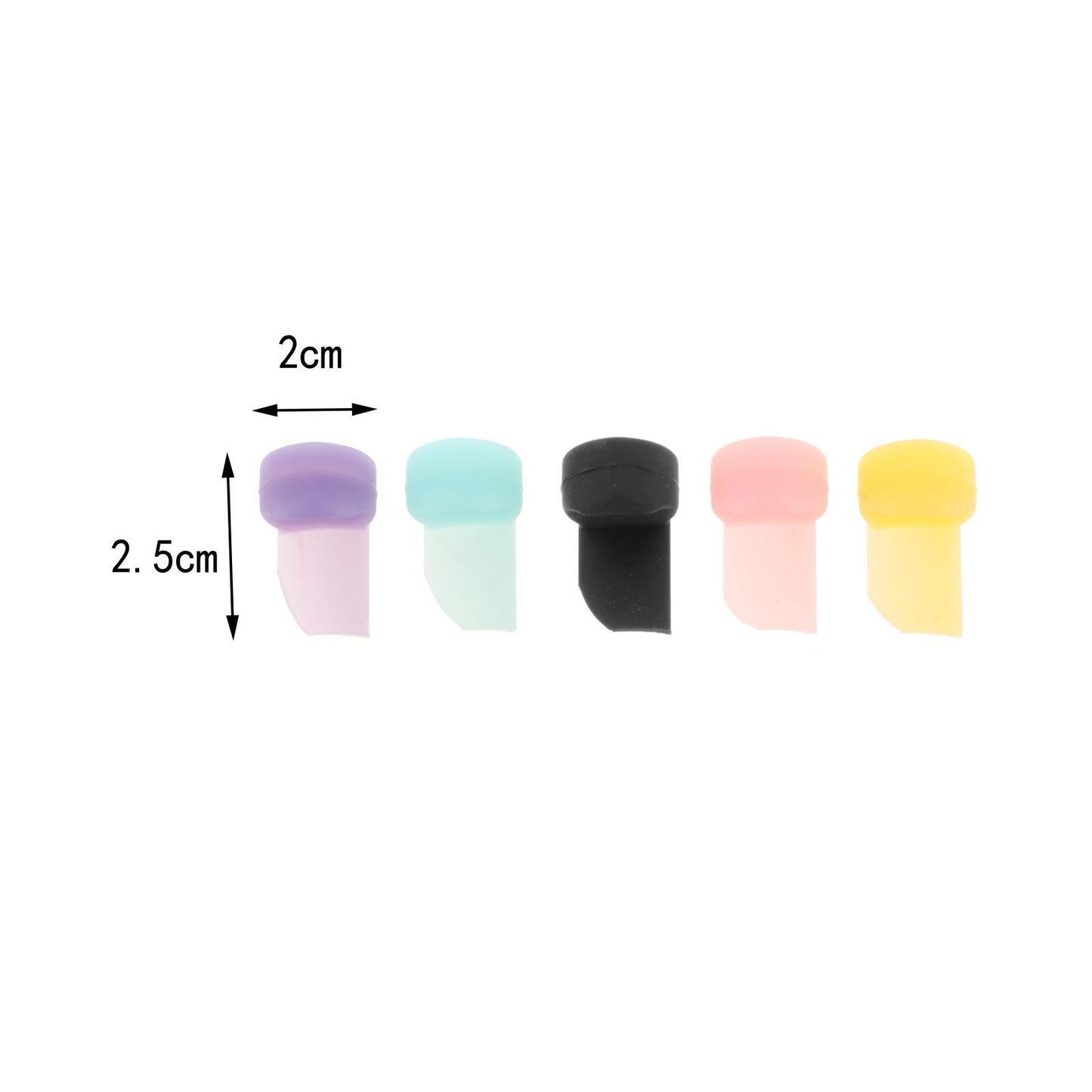 5x Clarinet Thumb Rest Finger Holder Soft Protector Pads Finger Pretector