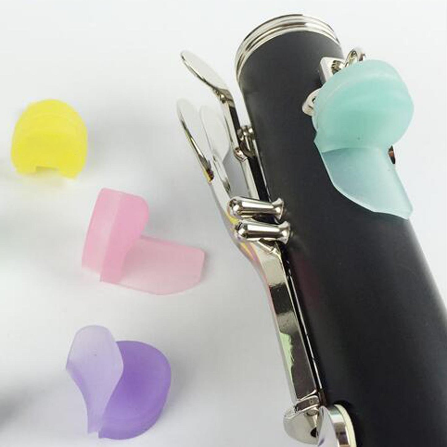5x Clarinet Thumb Rest Finger Holder Soft Protector Pads Finger Pretector
