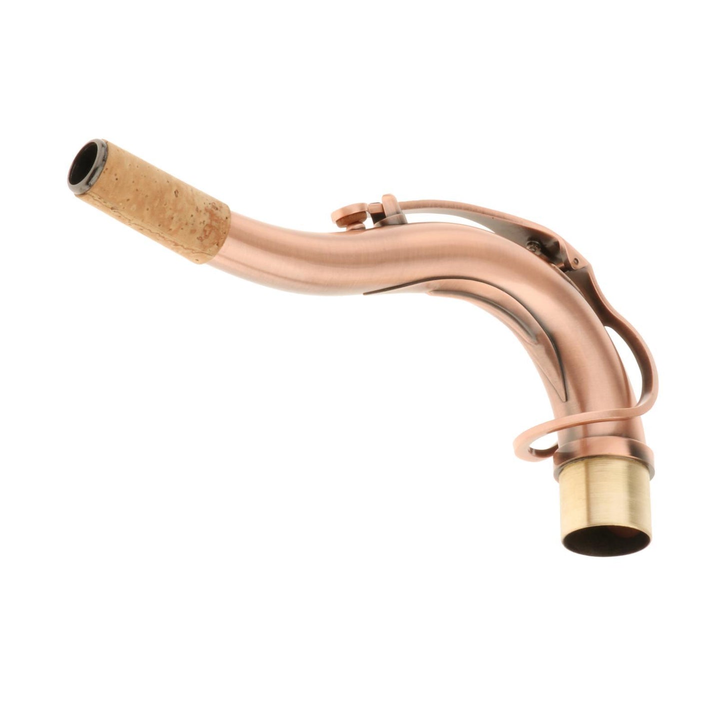 Brass Tenor Saxophone Bend Neck Woodwind Instrument Parts Accessories Copper