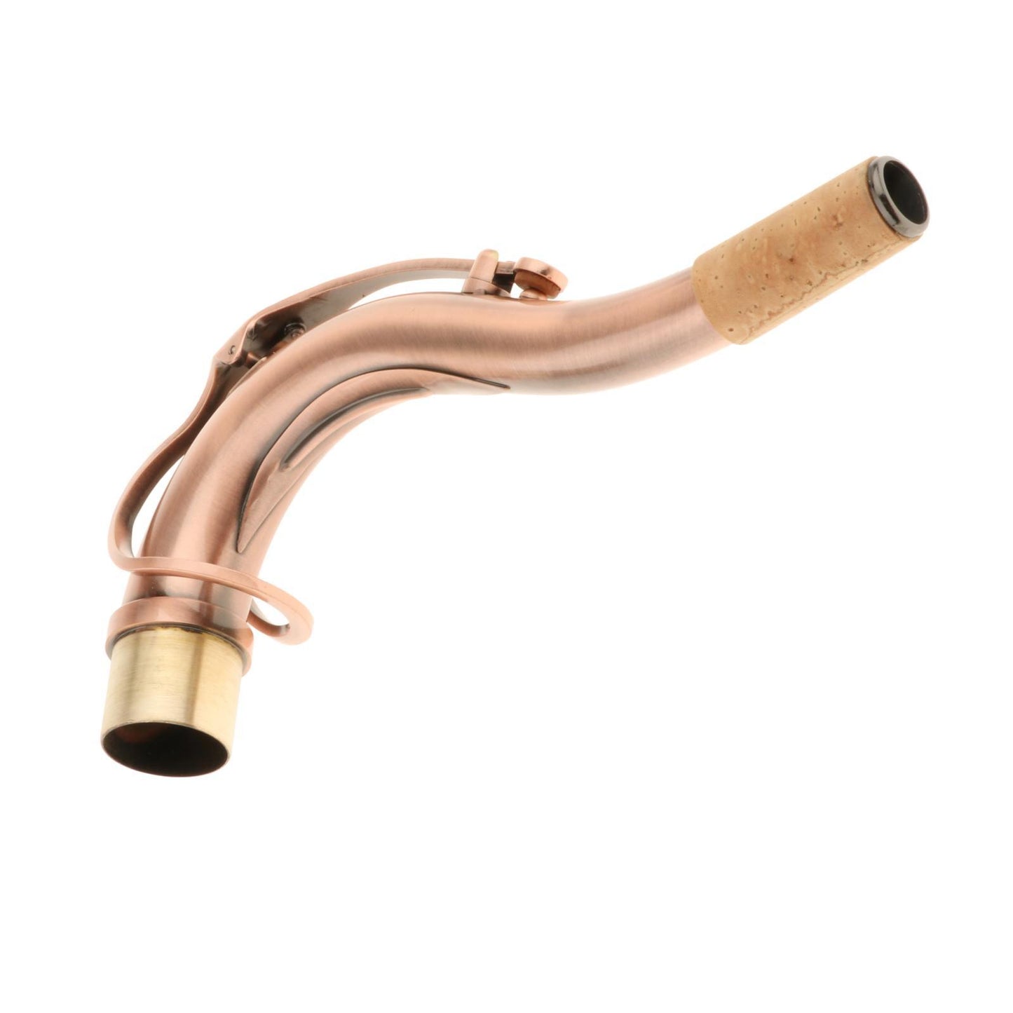 Brass Tenor Saxophone Bend Neck Woodwind Instrument Parts Accessories Copper