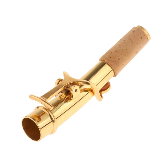 Heavy Brass Saxophone Neck for Soprano Sax Saxophone DIY Replacements