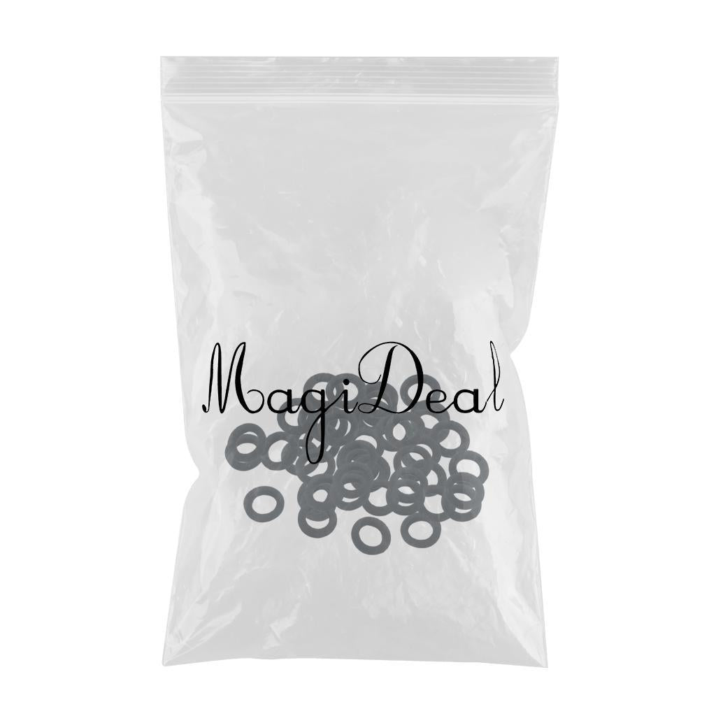 50x Cornet Trumpet Valve Felt Washers Pad Musical Instrument Acc Black