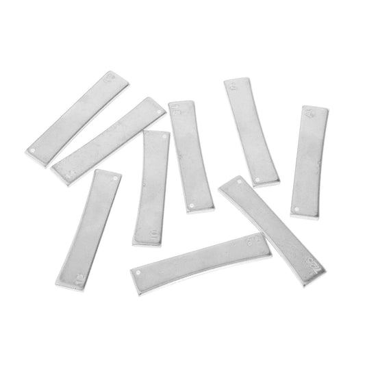 9x Brass Guitar 7.25/9.5/10/12/14/15/16/17/20 Fret Press Caul Insert Silver