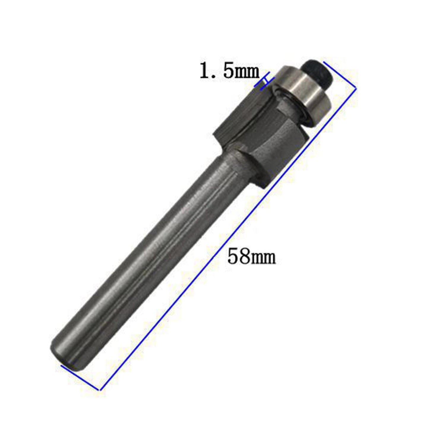 Guitar Edging Inlay Slot Tool T-knife Trimming Machine Guitar Milling Cutter 1.5mm