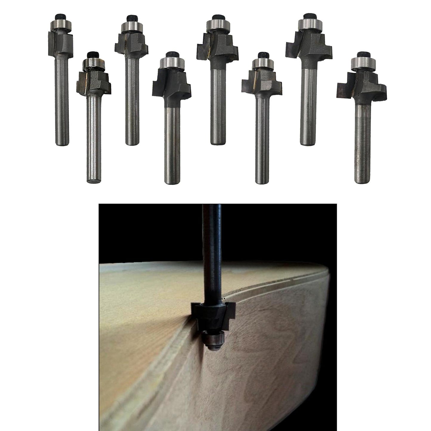 Guitar Edging Inlay Slot Tool T-knife Trimming Machine Guitar Milling Cutter 1.5mm