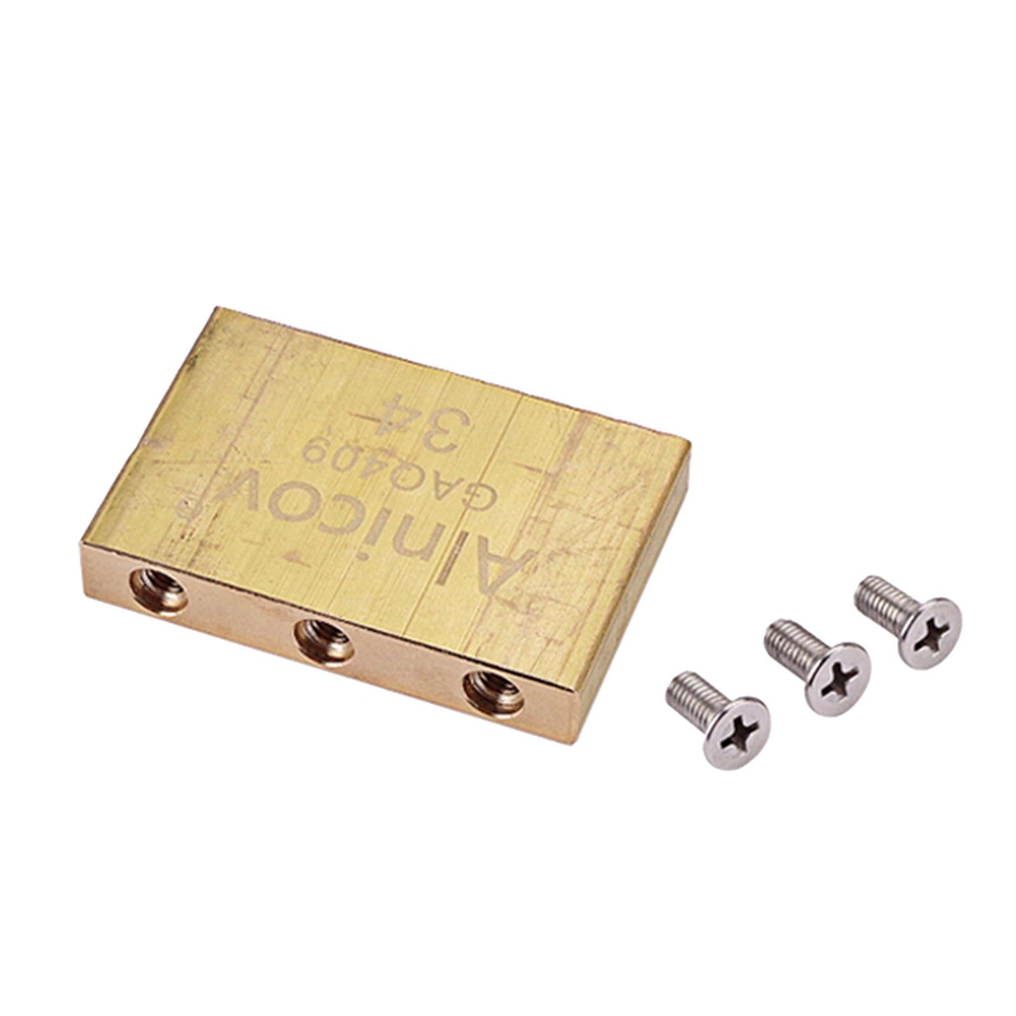 50.6mm Vintage Tremolo Bridge Full Size Brass Block Guitar Upgrade Parts