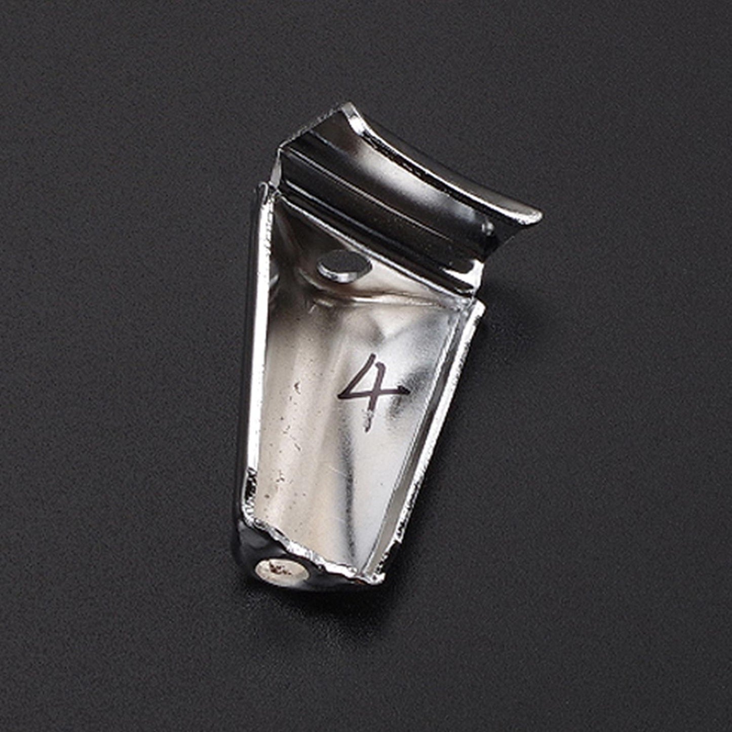 2 Pcs Triangle Drum Claw Hook for Bass Snare Drum Part Accessories, Silver