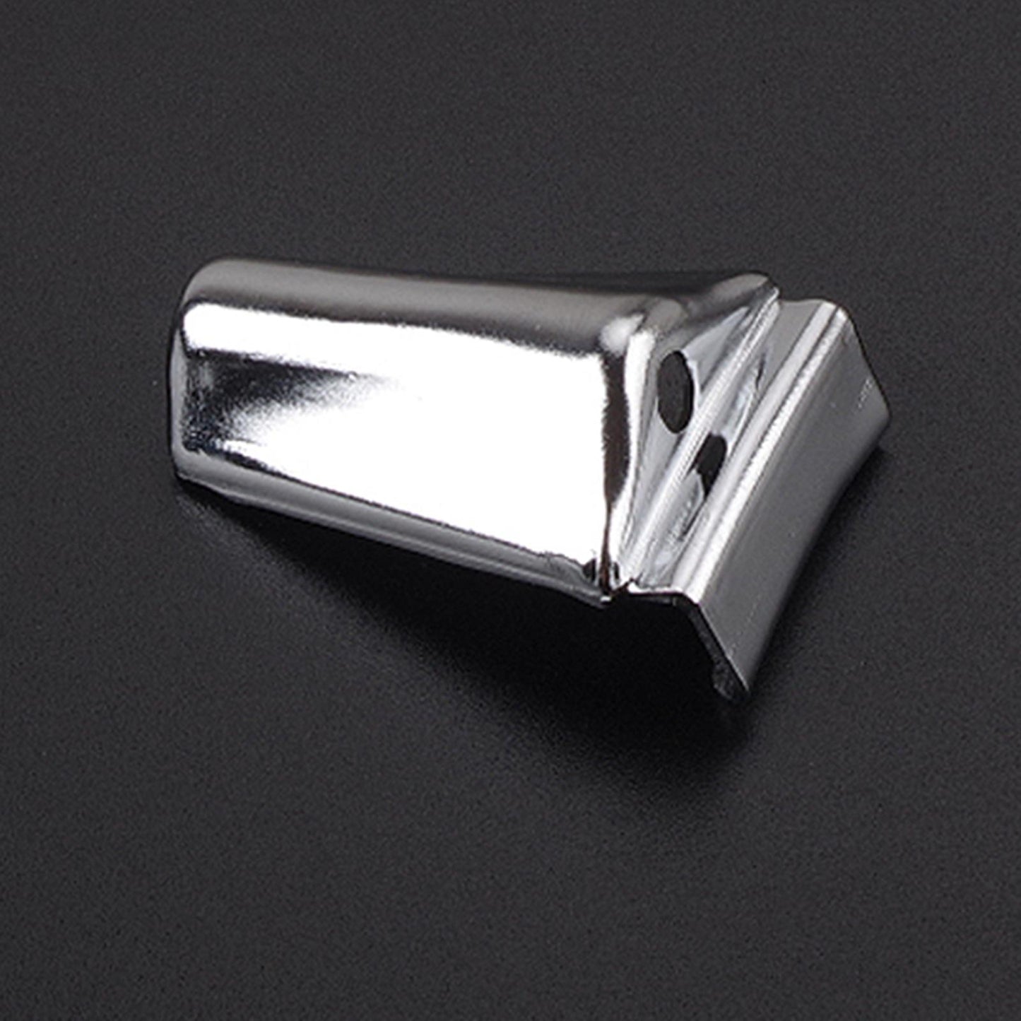 2 Pcs Triangle Drum Claw Hook for Bass Snare Drum Part Accessories, Silver