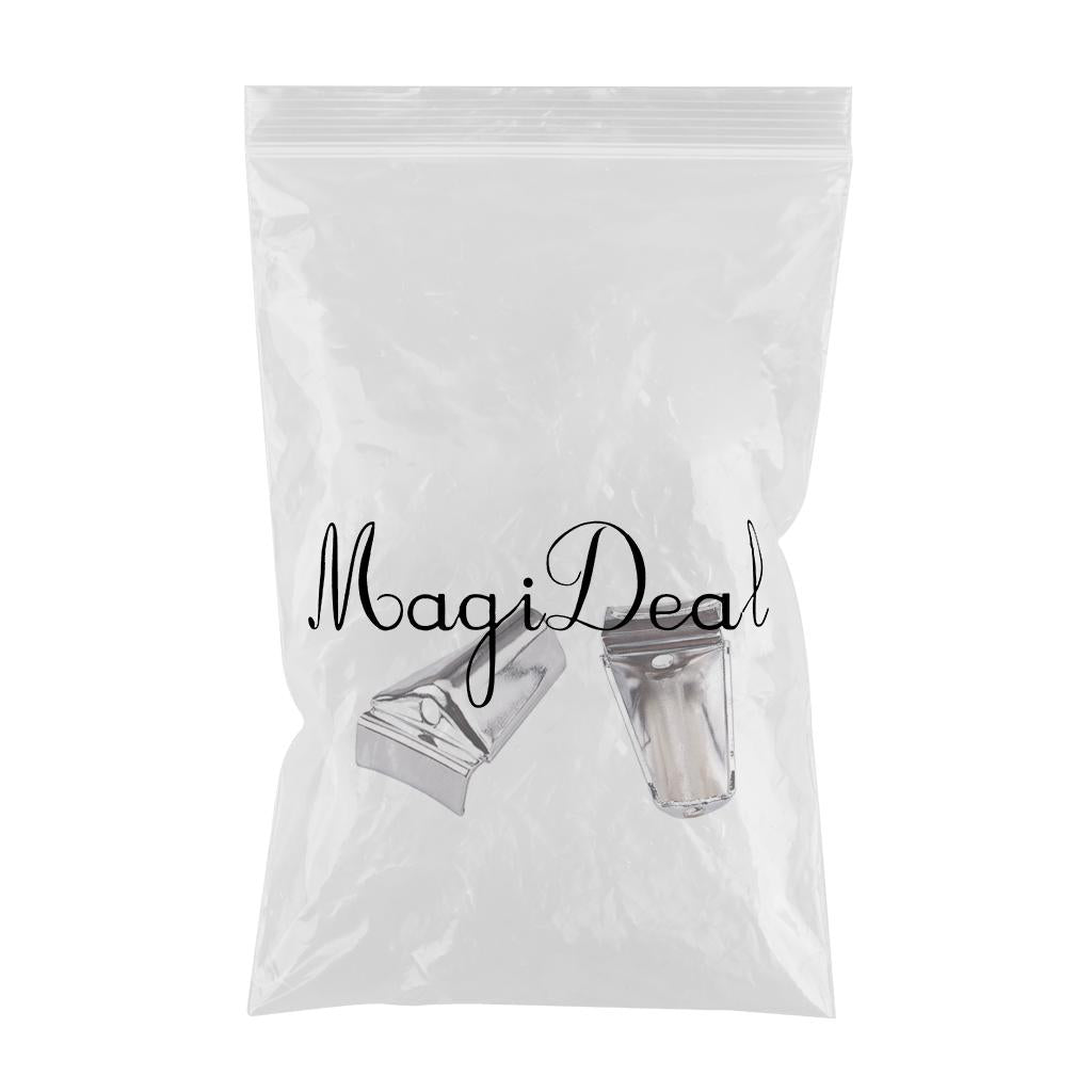 2 Pcs Triangle Drum Claw Hook for Bass Snare Drum Part Accessories, Silver
