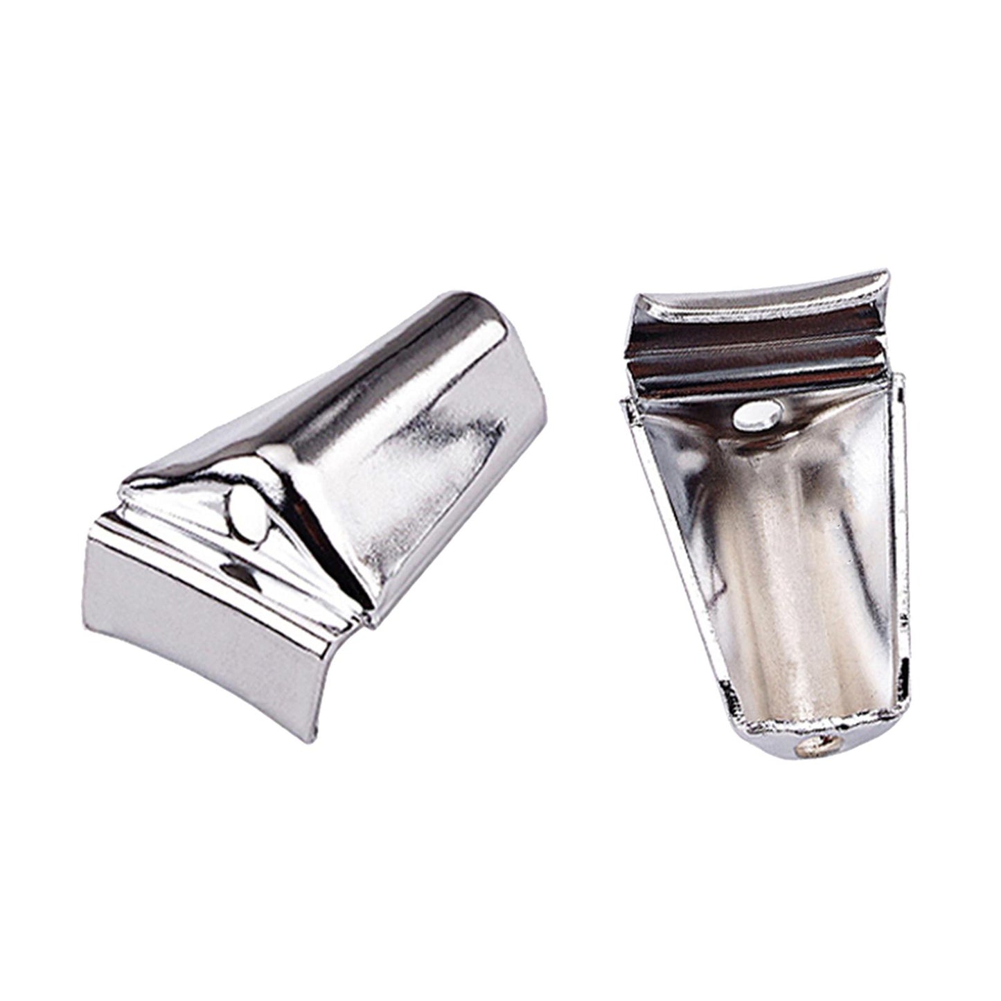 2 Pcs Triangle Drum Claw Hook for Bass Snare Drum Part Accessories, Silver