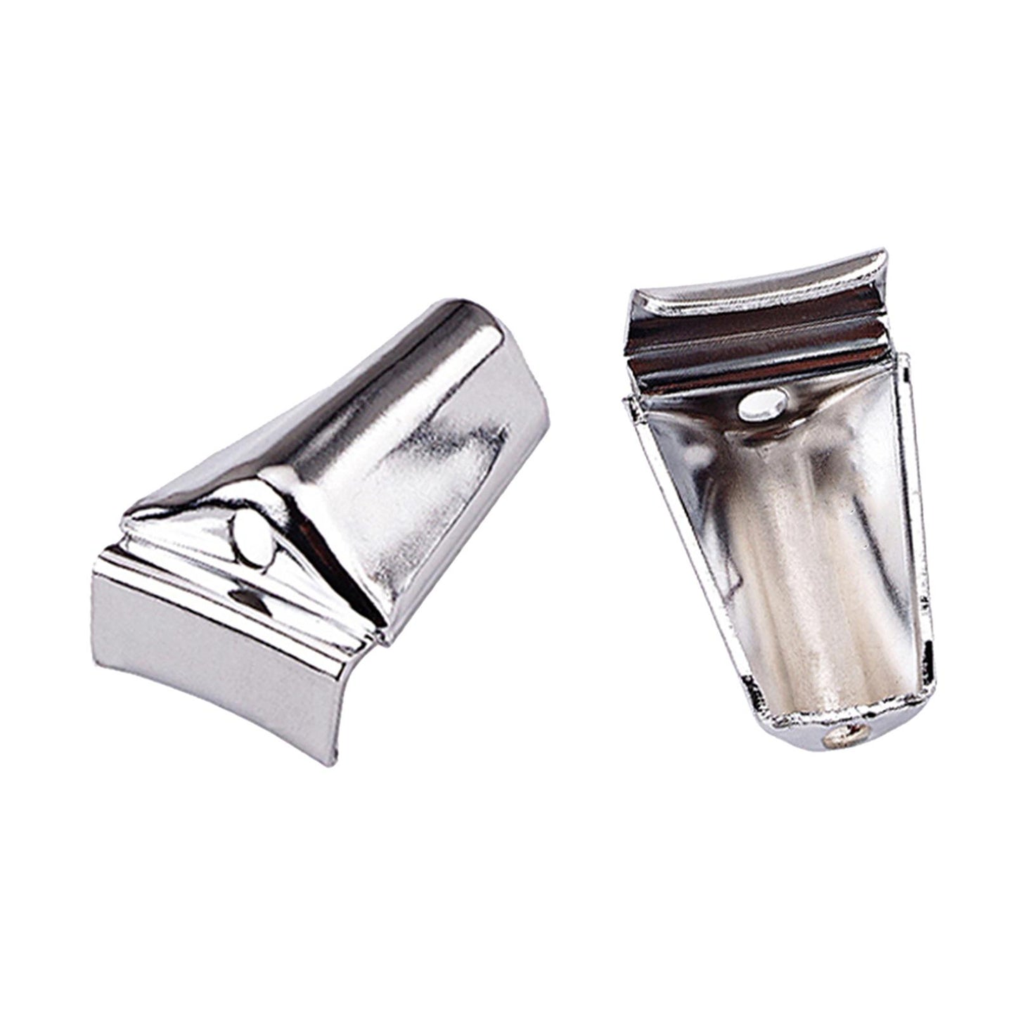 2 Pcs Triangle Drum Claw Hook for Bass Snare Drum Part Accessories, Silver