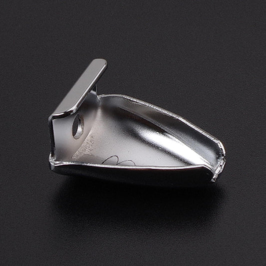 2 Pcs Silver Triangle Drum Claw Hook for Bass Snare Drum Part Accessories