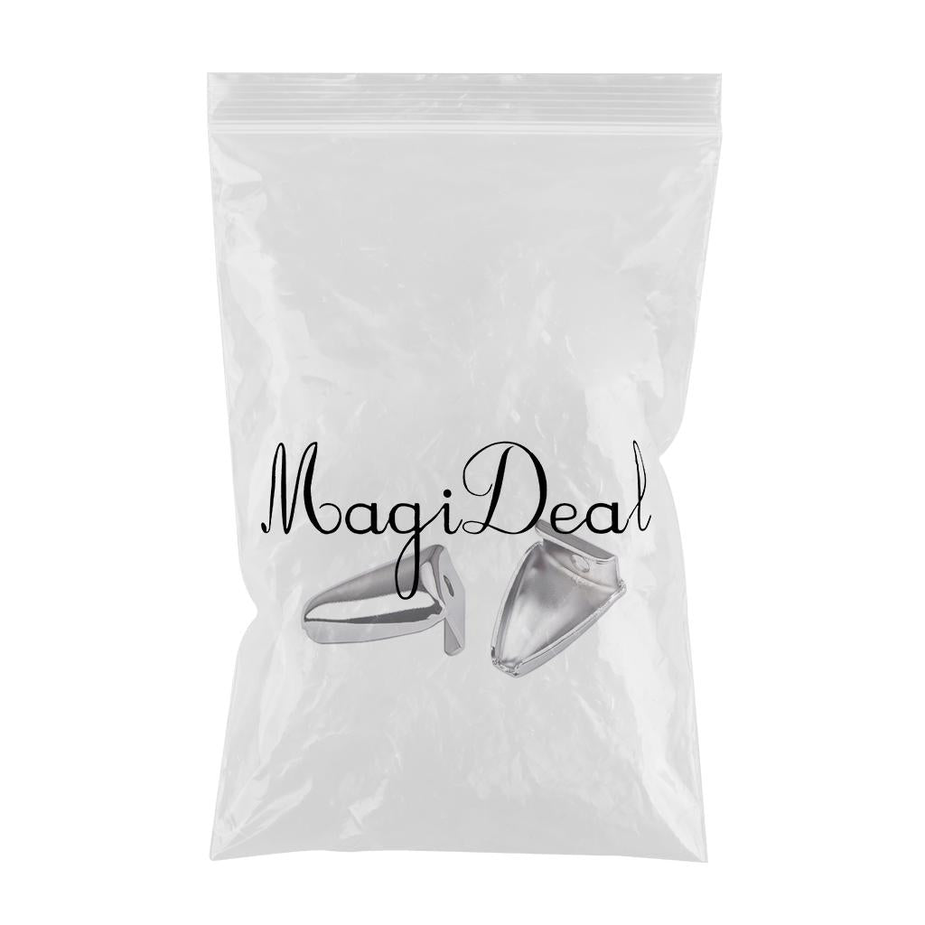 2 Pcs Silver Triangle Drum Claw Hook for Bass Snare Drum Part Accessories