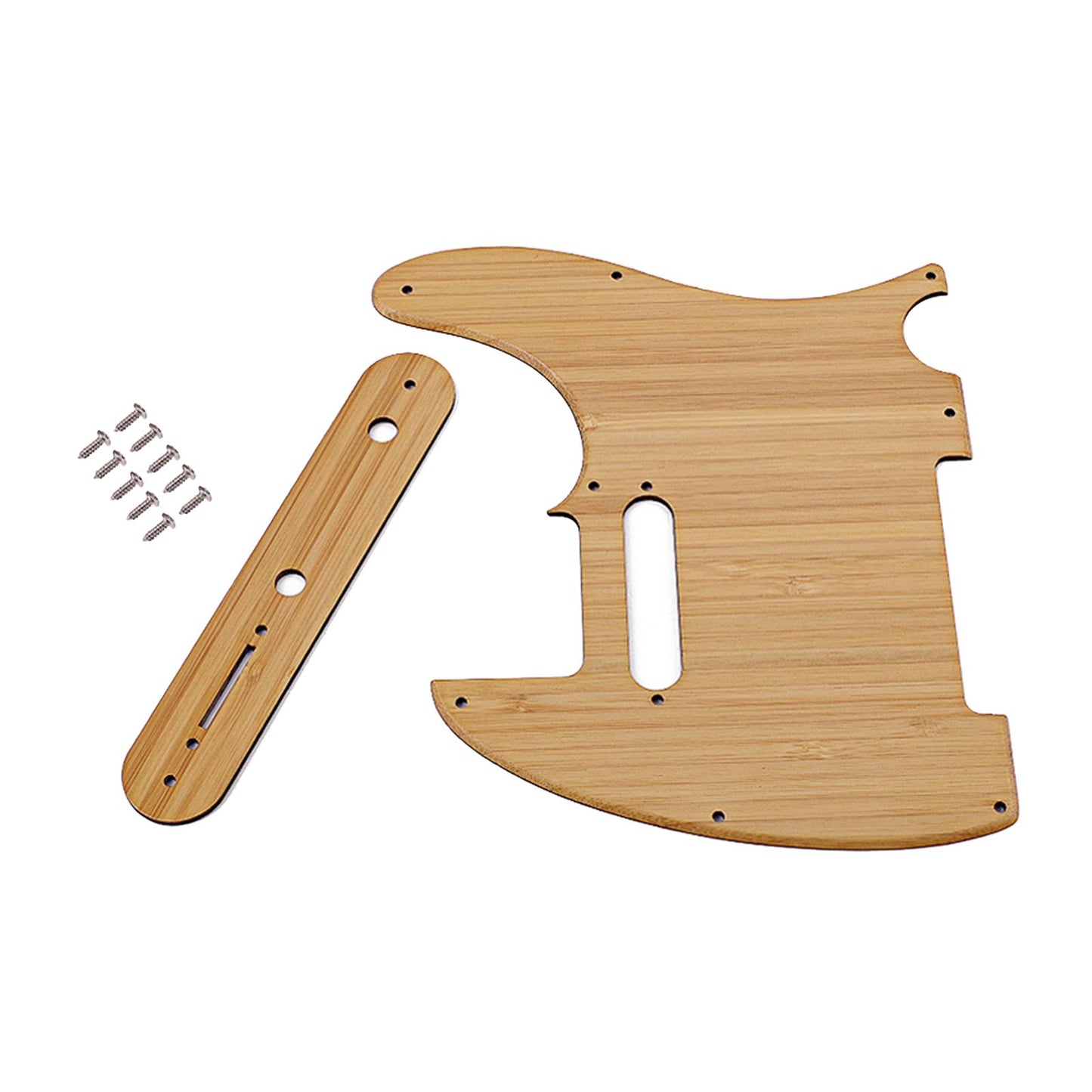 10-Hole Guitar Pickguard Back Plate Set for TL Electric Guitar DIY Luthier