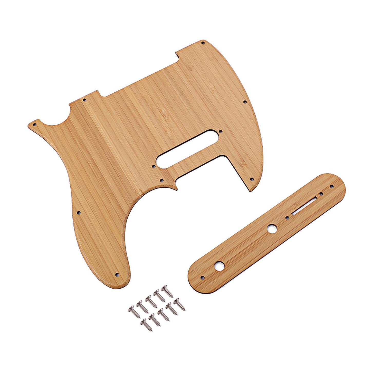 10-Hole Guitar Pickguard Back Plate Set for TL Electric Guitar DIY Luthier