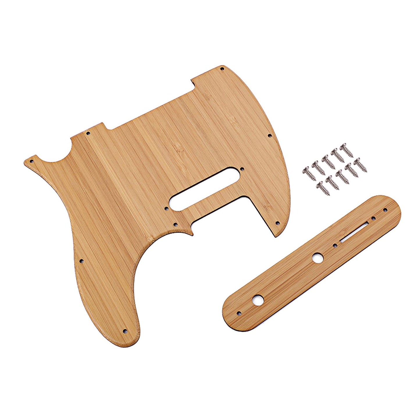 10-Hole Guitar Pickguard Back Plate Set for TL Electric Guitar DIY Luthier