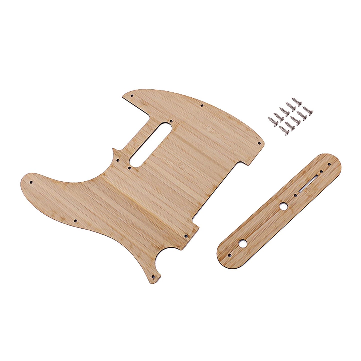 10-Hole Guitar Pickguard Back Plate Set for TL Electric Guitar DIY Luthier