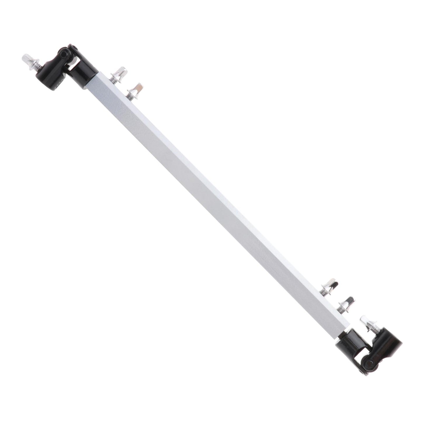 Silver Double Drum Pedal Link Connecting Bar Drive Shaft DIY Replacement