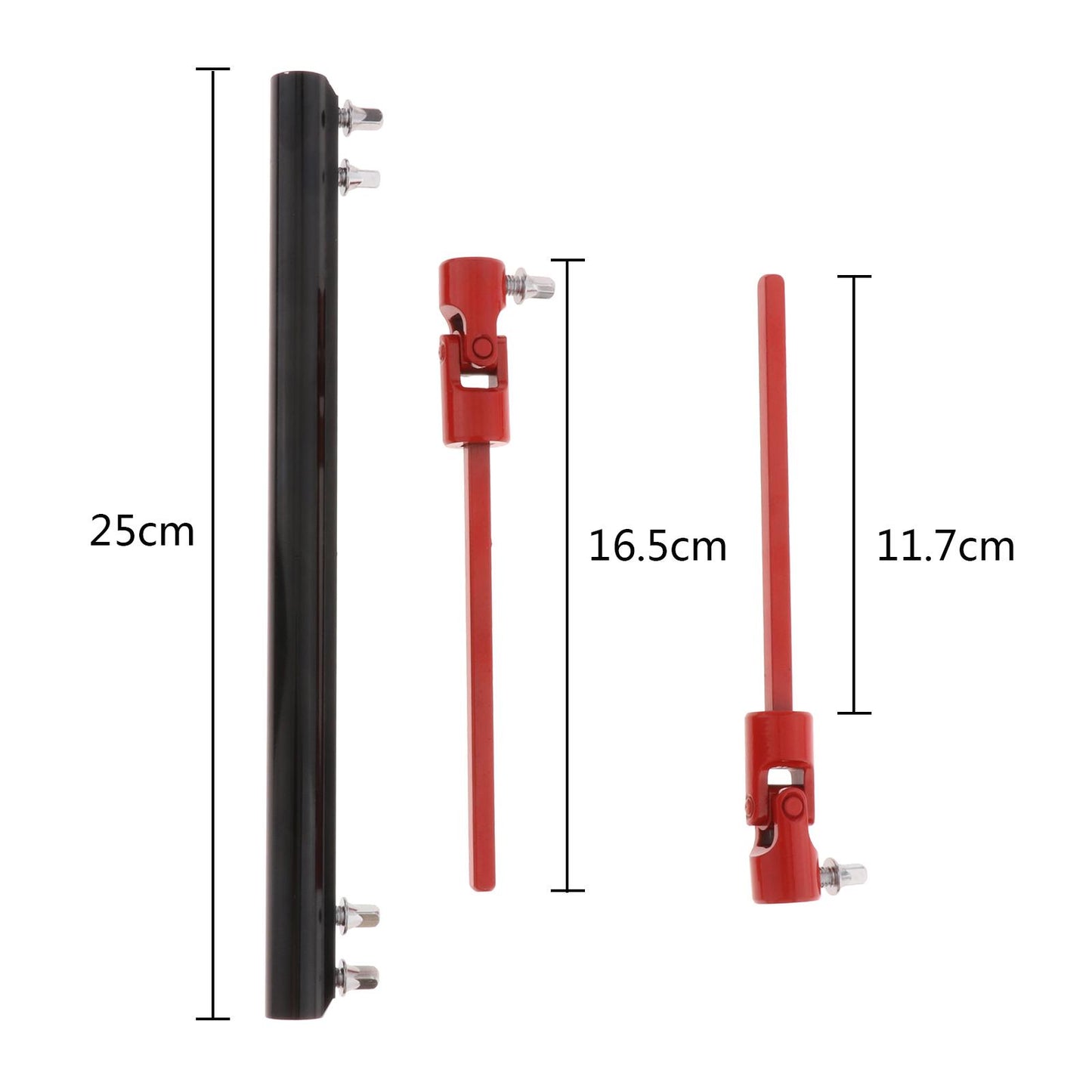 Double Drum Drive Shaft Bar Pedal Linkage Rod DIY Replacement Accessory