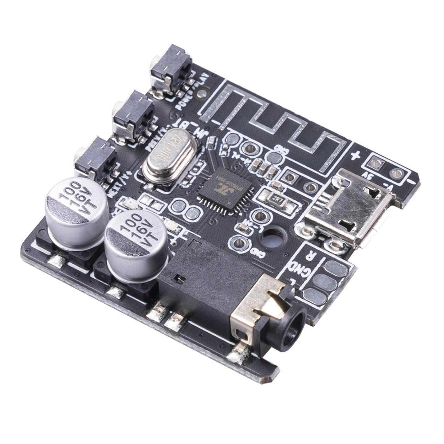 Audio Receive BT5.0 Module Home Stereo Music for DIY Preamplifier 3.7V 5.5V
