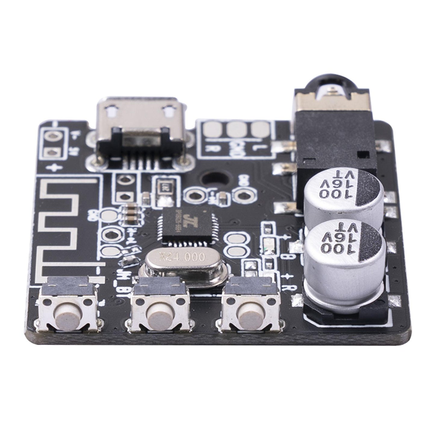 Audio Receive BT5.0 Module Home Stereo Music for DIY Preamplifier 3.7V 5.5V