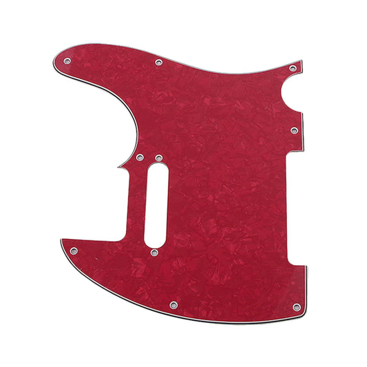 10-Hole Guitar Prewired Pickguard Electric Guitar Accessories Luthier Red