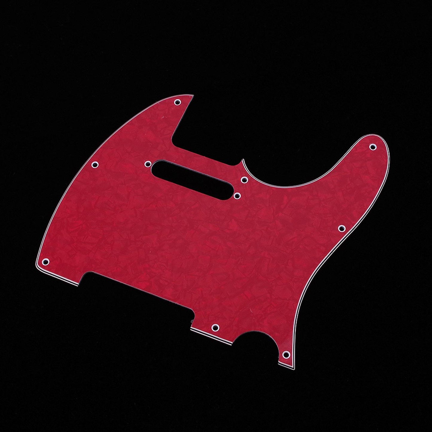 10-Hole Guitar Prewired Pickguard Electric Guitar Accessories Luthier Red