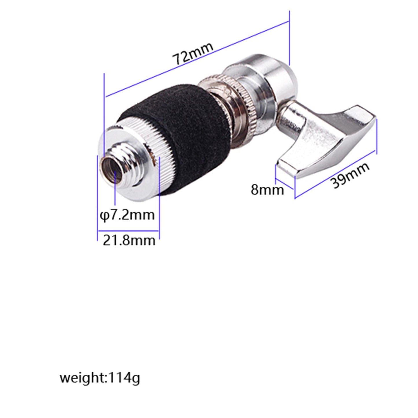 Hi Hat Clutch Jazz Drum Clutch for Hi-Hat Standard Jazz Drum Set Accessories