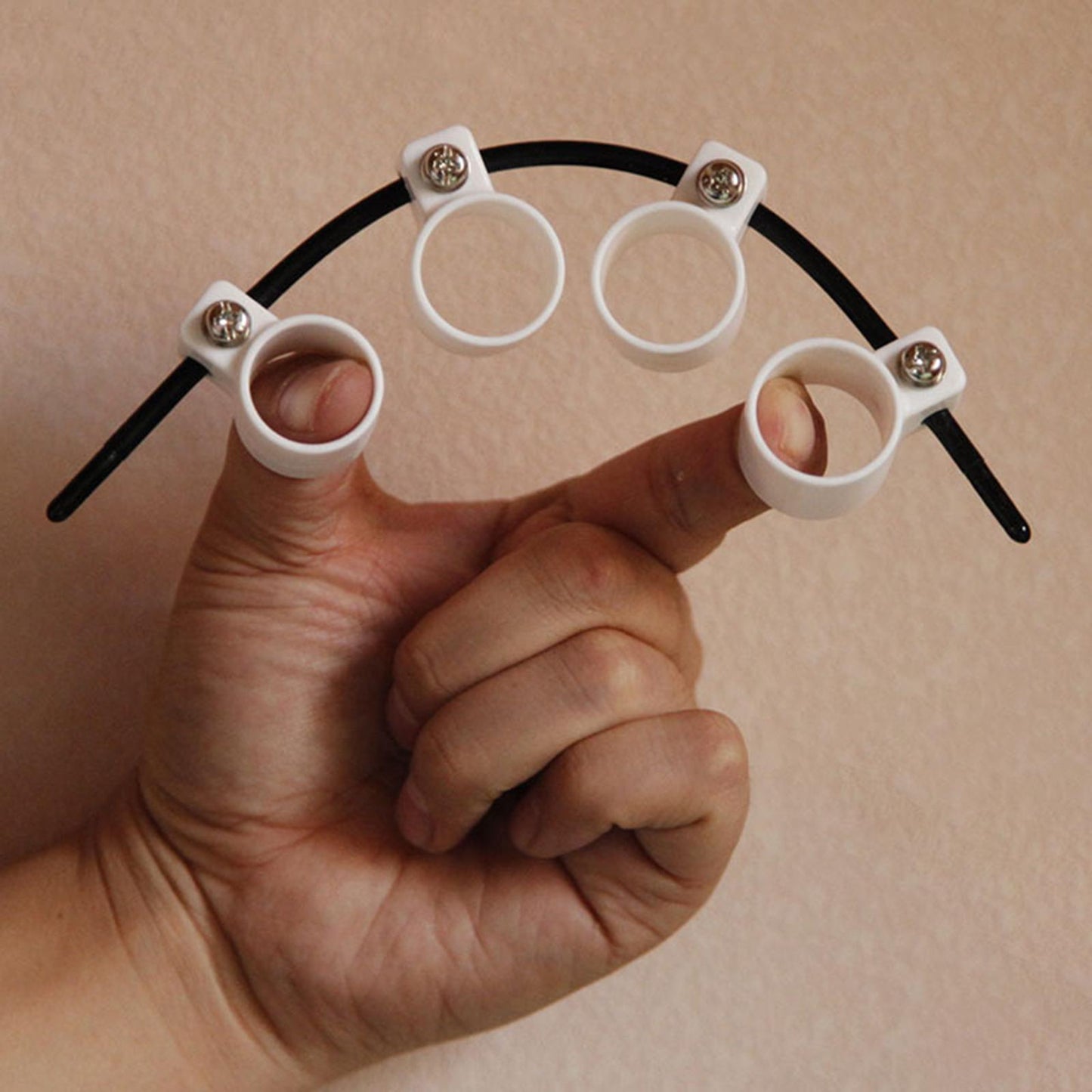 Guitar Trainer Tool Finger Force Span for Ukulele Piano Beginner White B