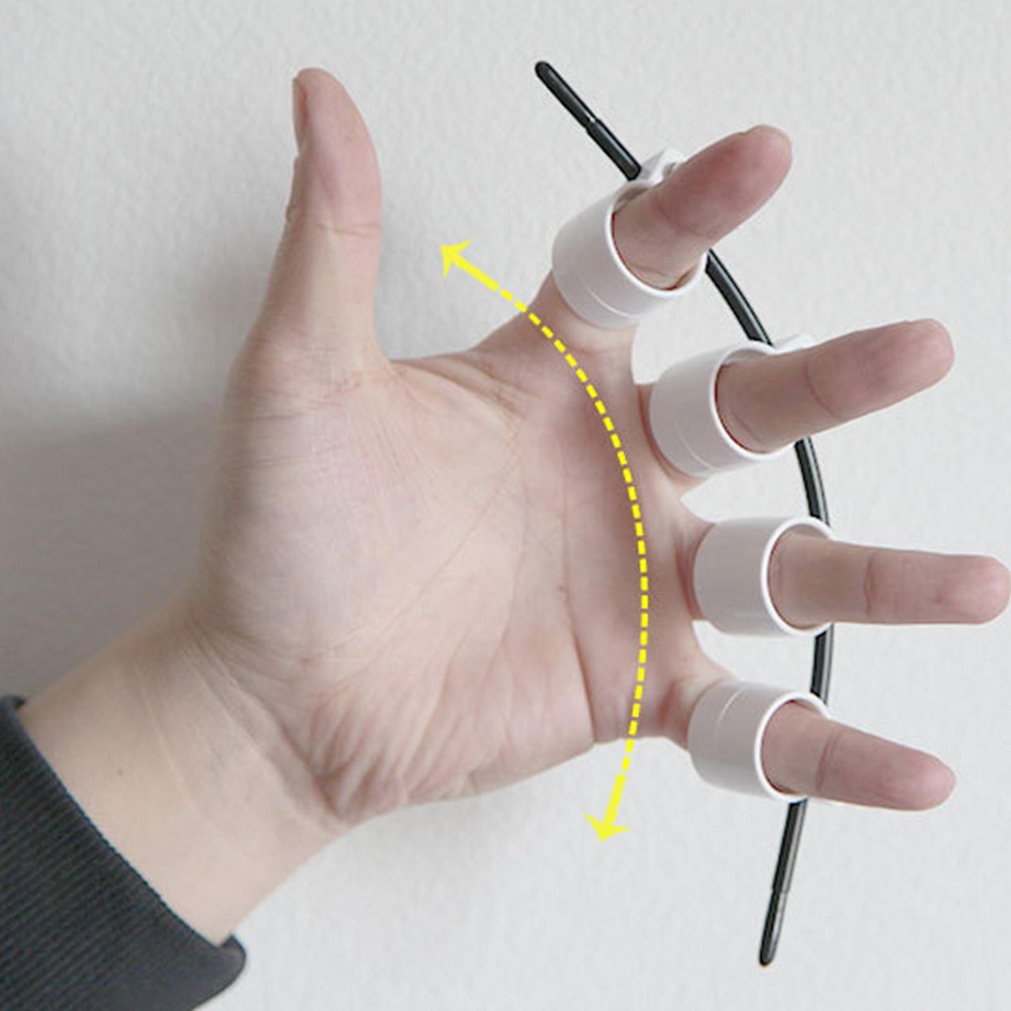 Guitar Trainer Tool Finger Force Span for Ukulele Piano Beginner Black A