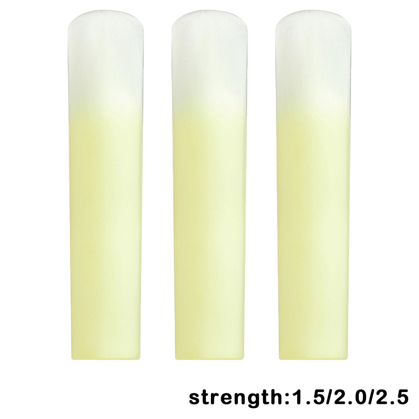 3x 1.5/2.0/2.5 Clarinet Reeds for Instrument Replacement Accessories 1.5